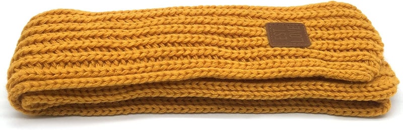 BEARUN Kids Knit Scarf Winter Fashion Solid Color Toddler Baby Scarves Wrap Neck Warmer - Image 4